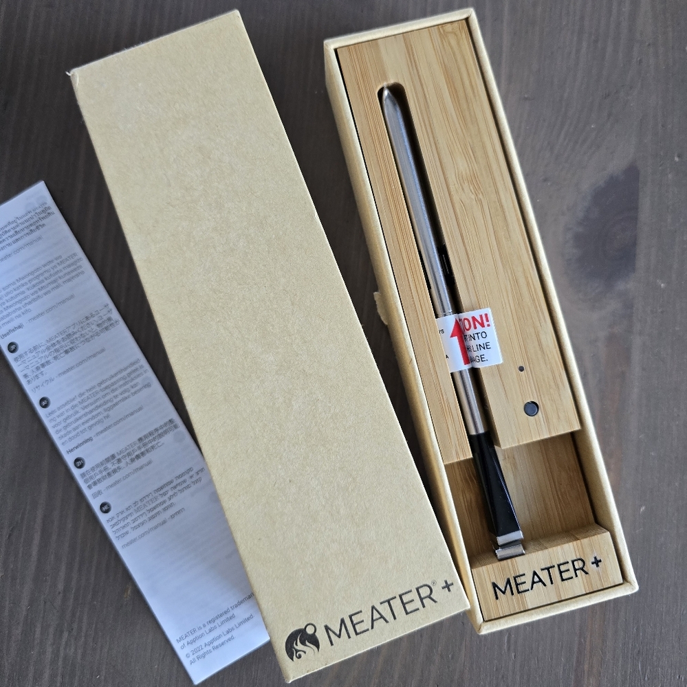 Men gifts Traeger MEATER Plus Bluetooth Wireless Meat Thermometer BarBQ - Picture 8 of 8